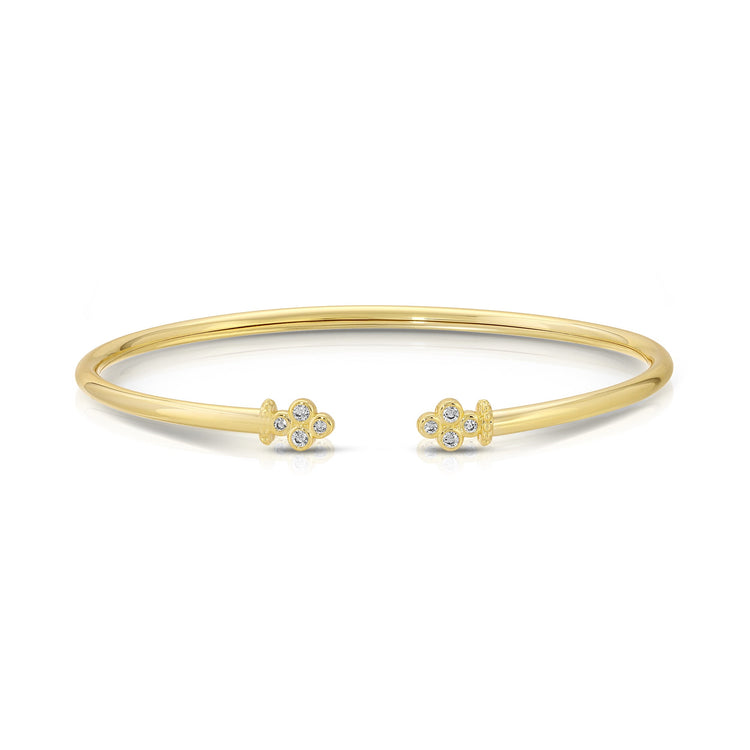 14K Gold Plated Open Bendable Bracelet bracelet