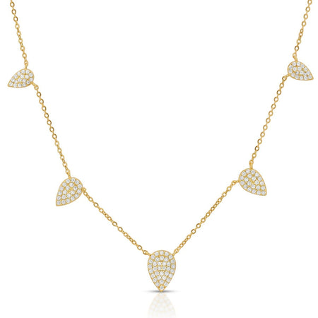 Pear Drop Necklace necklace-short