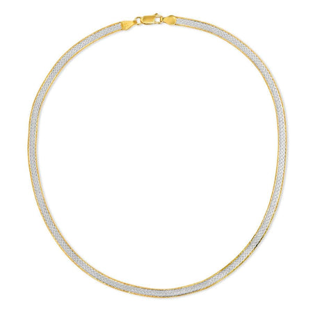 Reversible Shimmering Necklace necklace-short