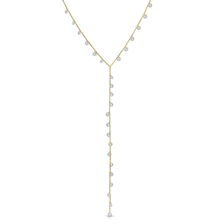 Diamonds By The Yard Lariat Gold Plated necklace-lariat