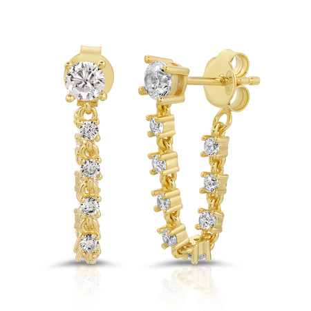 Chloe 14K Gold Plated Sterling Silver Earring Earrings
