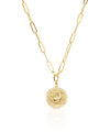 Dash: 14K Gold-Plated Sterling Silver Pendant Necklace necklace