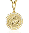 Dash: 14K Gold-Plated Sterling Silver Pendant Necklace necklace