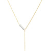 Diamond Blade Lariat Necklace-Lariat