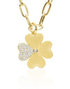 Golden Love Luck Pendant Necklace necklace