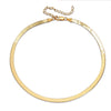 High Shine Extended Liquid Necklace Gold necklace-choker
