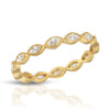 Princess Stackable Ring Gold / 5 ring-stackable