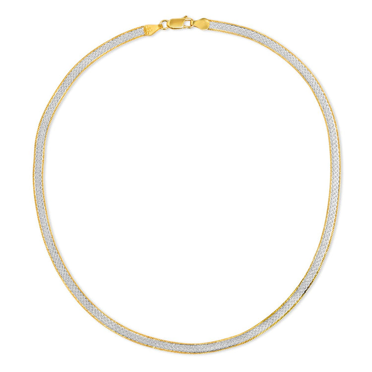 Reversible Shimmering Necklace necklace-short