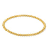 Stretch Bead Bracelet 4mm Gold Fill bracelet-adjustable