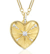 Valentina: Golden Heart Pendant Necklace necklace