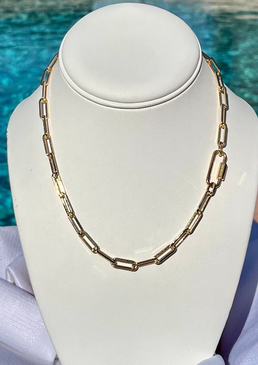 Valentina Link Chain Necklace
