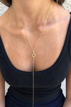 Circle Lariat Necklace necklace-lariat