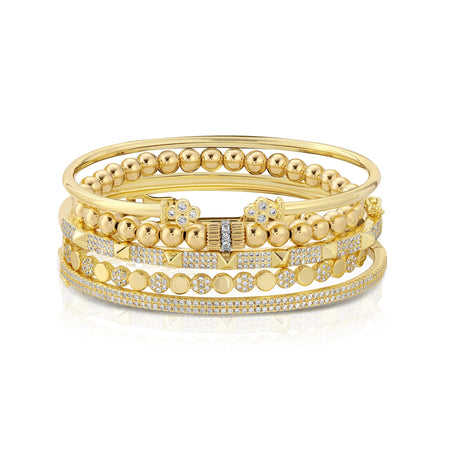 14K Gold Plated Bracelet Stack bracelet