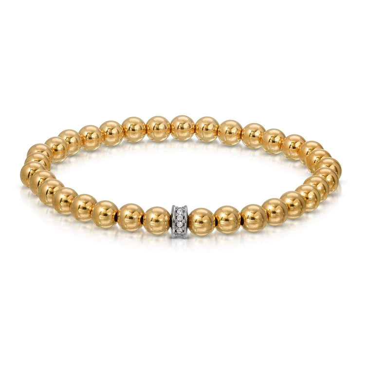 5mm Rhondel Gold Fill Bracelet bracelet-adjustable