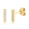 Bar Earrings Gold earrings-studs