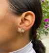 Butterfly Chain Earrings Earrings