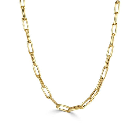 Chunky Gold Filled Chain Necklace necklace-long