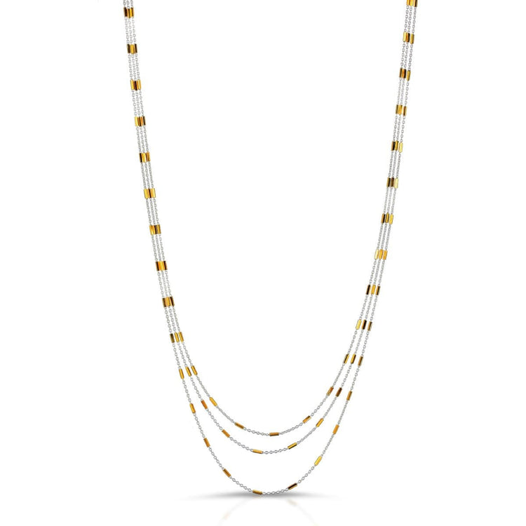 Continuous Layered Necklace necklace-long