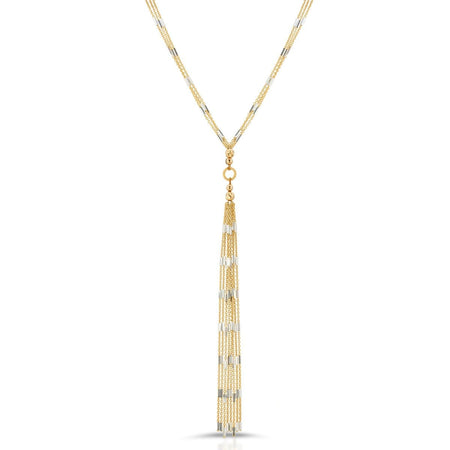 Continuous Tassel Necklace necklace-long