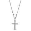Cross Chain Necklace necklace-short