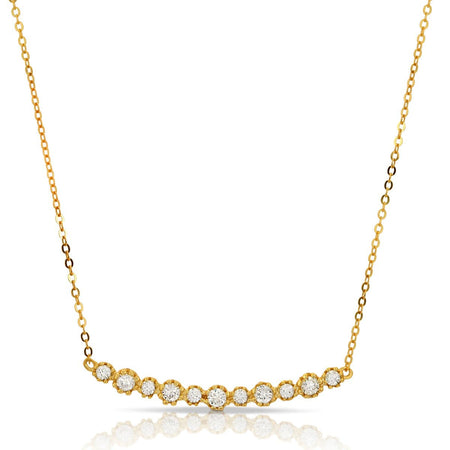 Curved Bar Necklace necklace-short