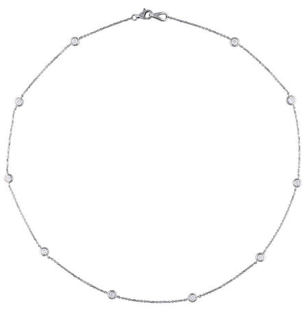 CZ By The Yard Necklace necklace-short