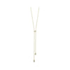 Flower Finding Lariat Gold The Treasured Accessory Necklace-Lariat