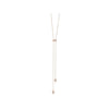 Flower Finding Lariat Rose Gold The Treasured Accessory Necklace-Lariat