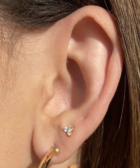 Flower Stud Earrings earrings-studs
