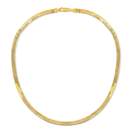 High Shine Liquid Necklace Gold necklace-short