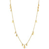 High Shine Tiny Drip Necklace Gold necklace-short