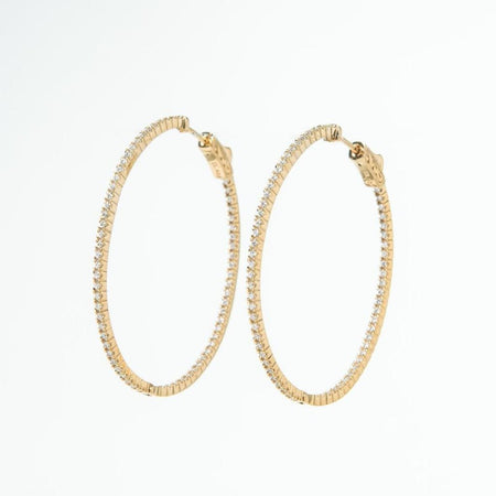 Dana Hoops Gold earrings-hoops