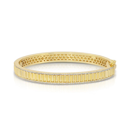 Lexi 14K Gold Plated Bracelet with Double Lock Closure