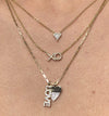 Love & Heart Necklace necklace-short