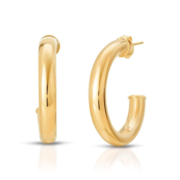 Medium Gold Fill Hoops earrings-hoops