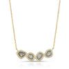 Mystic Stones Necklace Gold necklace-short