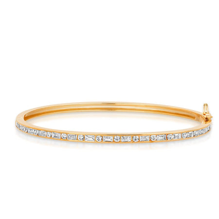Baguette Bracelet Gold bracelet-bangle
