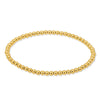 Stretch Bead Bracelet 4mm Gold Fill bracelet-adjustable