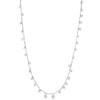 Diamonds By The Yard Necklace Rhodium Plated necklace-long
