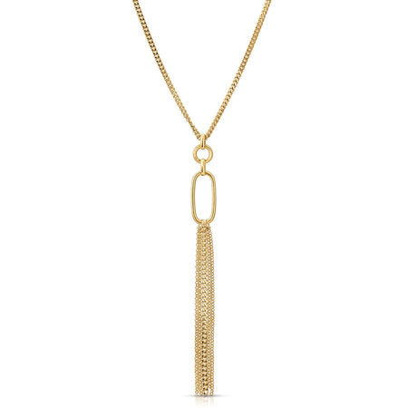 Teryn Tassel Necklace Necklace-Long