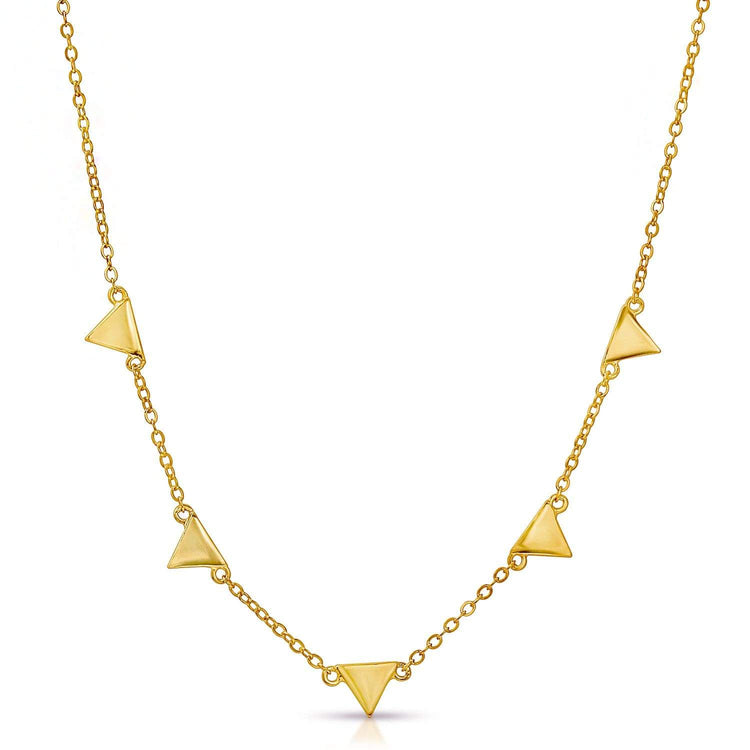 Tessa Necklace Gold Plated Necklace-Short