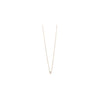 Tiny Micro Disc Necklace Rose Gold The Treasured Accessory Necklace-Short