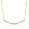 Twinkle Arch Necklace Gold Necklace-Short