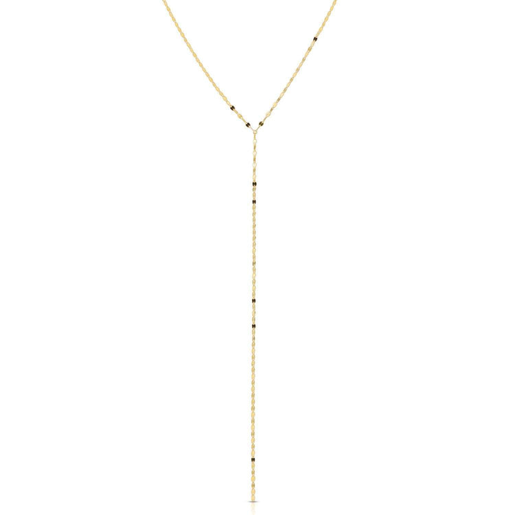 Sparkle Lariat Gold necklace-lariat